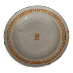 Assiette faence moustiers dbut xixme