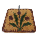 Assiette � fromage chardon de vallauris