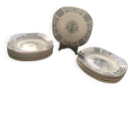 Assiettes en gien modele ibis