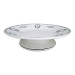 Assiette monte en faence terre de fer