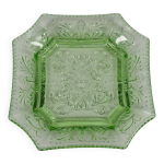 Assiette octogonale en cristal d ouraline portieux