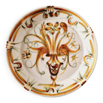 Assiette peinte  la main de la manufacture keraluc  quimper