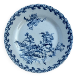Assiette plate ancienne - collection chardon gien