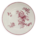Assiette plate art nouveau fin 19e u&c sarreguemines digoin modle fontange