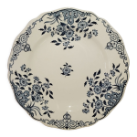 Assiette plate en faence de sarreguemines modle moscou