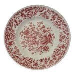 Assiette plate en faence staffordshire ridgway ironstone modle clifton diam 25 cm