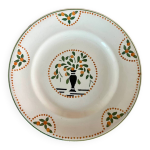 Assiettes plates longwy brest