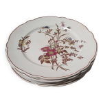 Assiettes plates en terre de fer