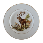 Assiette en porcelaine anglaise