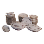 Assiettes porcelaine limoges, service Assiettes porcelaine limoges, service