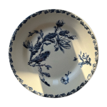 Assiette porcelaine opaque de gien