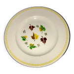 Une assiette sirocco sarreguemines digoin Une assiette sirocco sarreguemines digoin