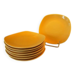 Assiettes vintage or