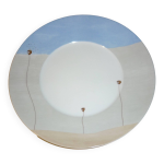 Assiette zphyr mdn en porcelaine de limoges