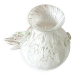 Atypique vase en verre marbr de murano verriers vnitiens design poisson