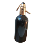 Auto syphon paris made in france verre opaline noir et doré vintage Auto syphon paris made in france verre opaline noir et doré vintage