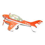 Avion en tole lithographiee joustra