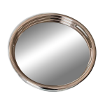 Axel chay. plateau rond chrome pour monoprix