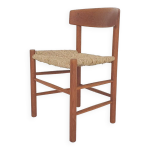 Brge mogensen for fdb mobler,  j - 39 shaker  dining chair, denmark, 1944