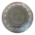 Baccarat assiette en cristal modle arabesque