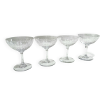 Baccarat coupes  champagne nancy