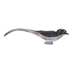 Baguier oiseau de paradis vannes vintage
