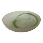 Baguier vide poche pte de verre verte e