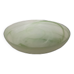 Baguier vide poche pte de verre verte h