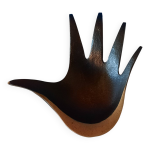 Baguier vintage walter bosse herta baller laiton massif patin poli 1950 - 1960