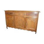 Bahut dresche en chêne 3 portes Bahut dresche en chêne 3 portes