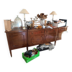 Bahut - dressoir acajou tiquet  de coene - courtrai