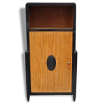 Bahut haut art déco 1930 cartouche ébène Bahut haut art déco 1930 cartouche ébène