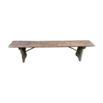 Banc de brasserie champtre pliant