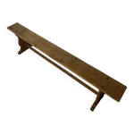 Banc en chne massif