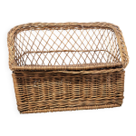 Banc coffre en osier