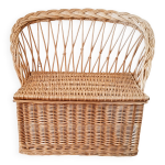 Banc coffre en rotin , coffre à jouets , coffre à linge Banc coffre en rotin , coffre à jouets , coffre à linge