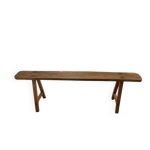 Banc de ferme ancien en bois Banc de ferme ancien en bois