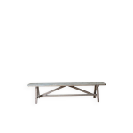Banc de ferme en chne massif