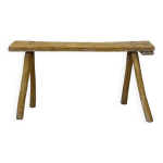 Banc hongrois patin moutarde
