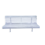 Banc de jardin en fonte et lattes de bois, dbut xx me