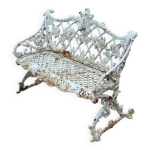 Banc de jardin en fonte de style victorien fin xixéme ou début xxéme s Banc de jardin en fonte de style victorien fin xixéme ou début xxéme s