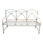 Banc de jardin franais antique, banc de parc