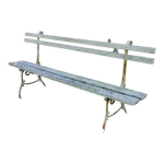 Banc de jardin pied fonte