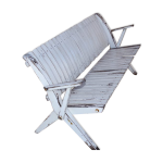 Banc de jardin pliable en bois