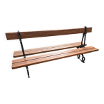 Banc de jardin public de la ville de paris Banc de jardin public de la ville de paris