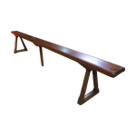 Banc en merisier xix ème Banc en merisier xix ème