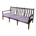 Banquette 3 places grete jalk en noyer