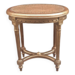 Banquette en bois dor