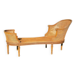 Banquette en cannage style louis xvi Banquette en cannage style louis xvi