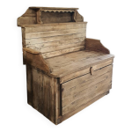 Banquette coffre en pin Banquette coffre en pin